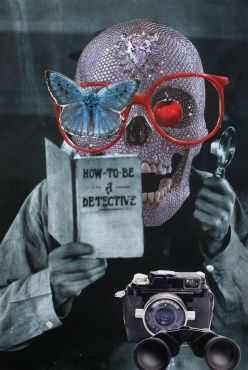 How To Be A Detective, Portraits For Our Time Collage Series